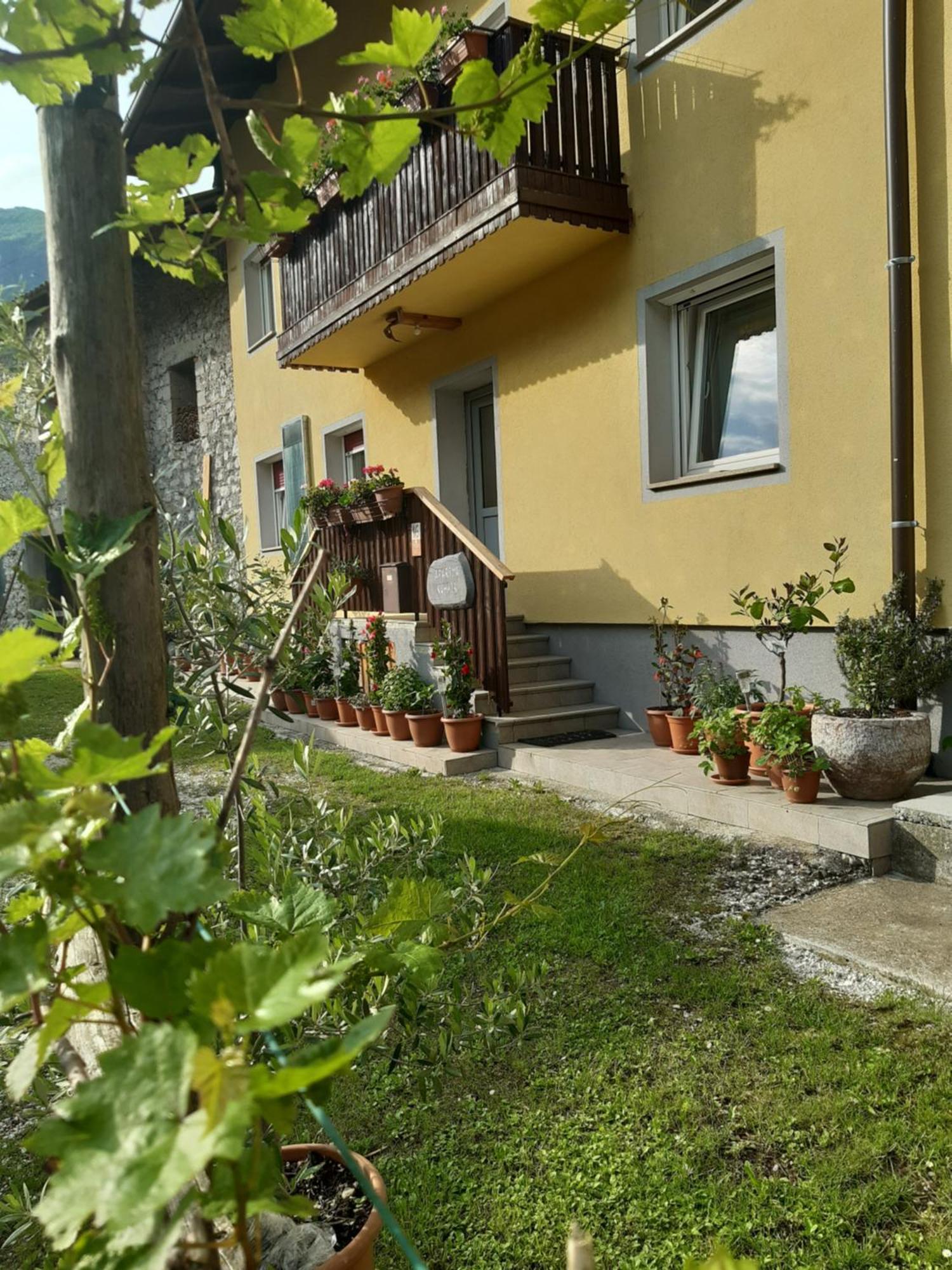 Trnovo Ob Soci Kuhala Appartement Kobarid Buitenkant foto